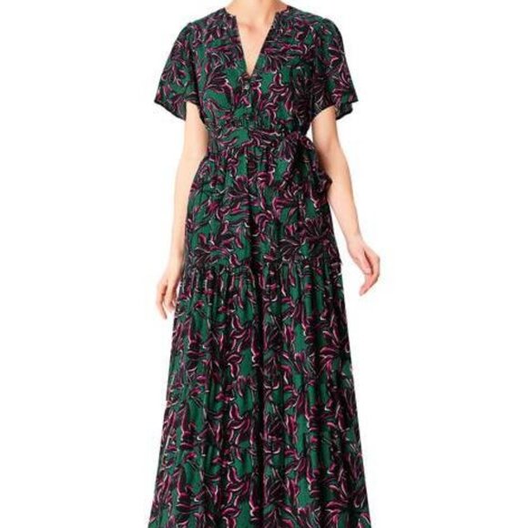 Eshakti Rayon Maxi Dress - Picture 1 of 10